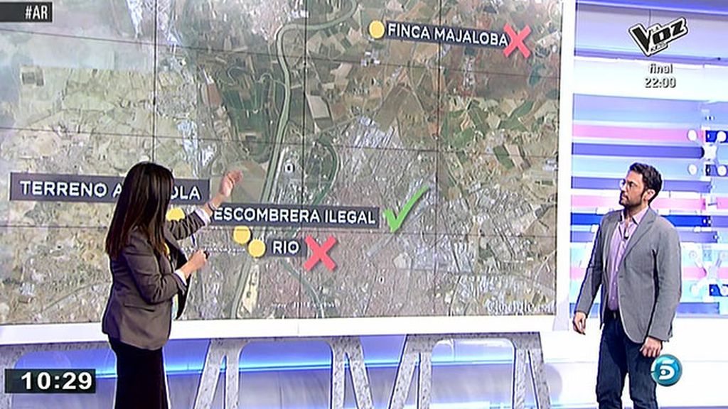 La policía científica ya ha comenzado a analizar los restos