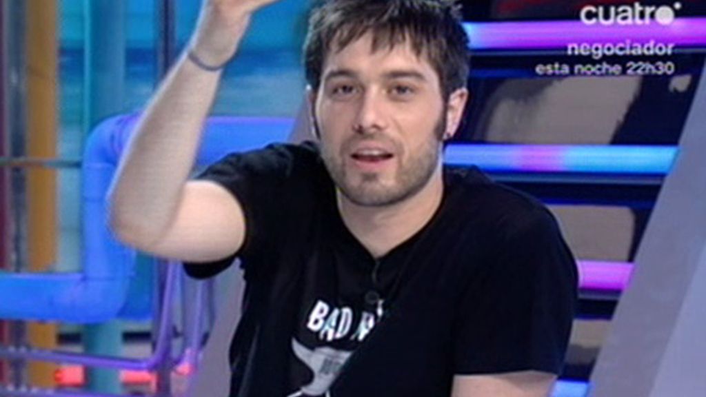 Dani Martínez incrédulo