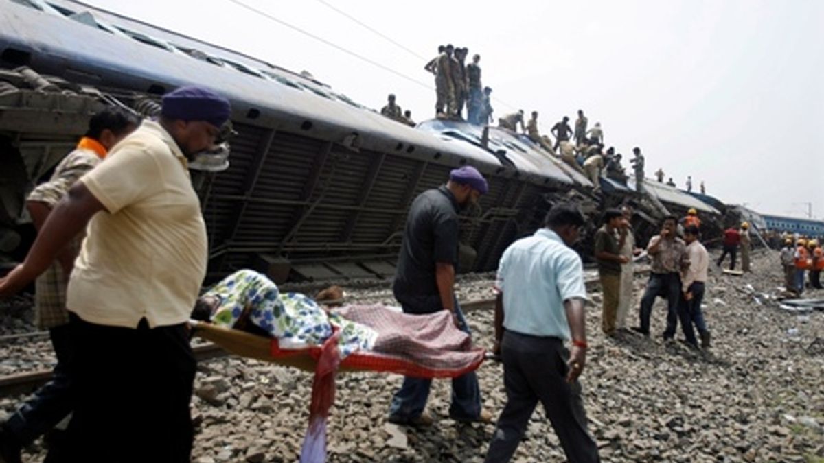 Atentado en un tren en India