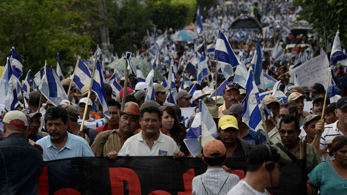 Marcha en Nicaragua