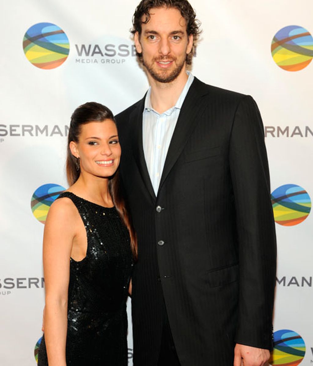 Gasol y Silvia López: año y medio de amor