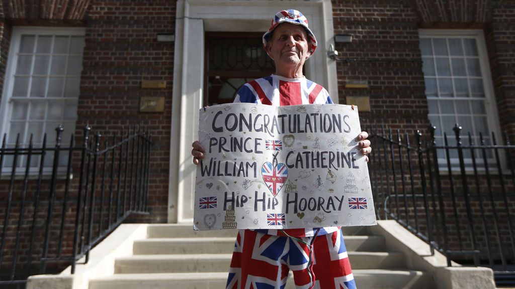 Reino Unido, preparado para dar la bienvenida al bebé real