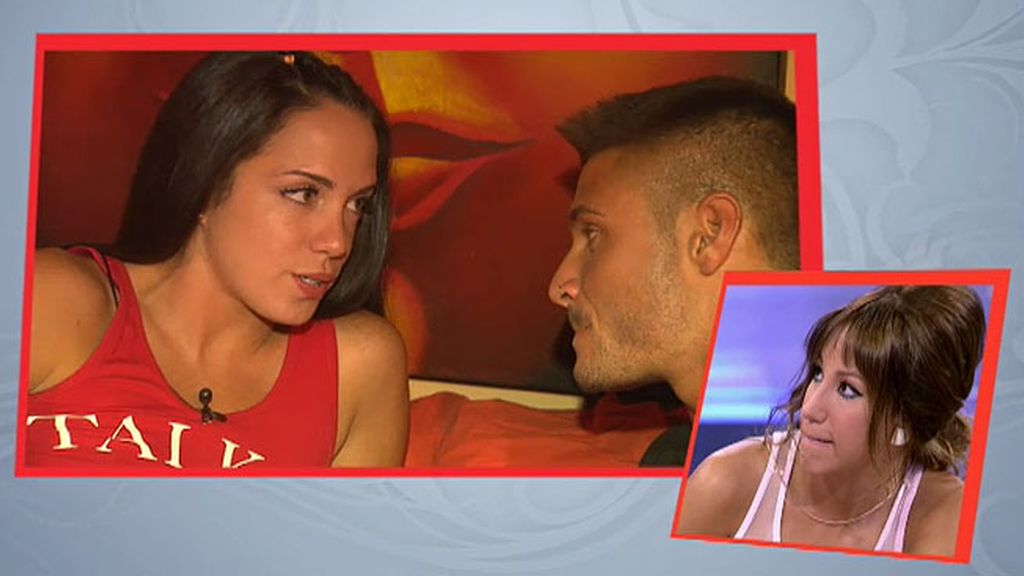 Ángel: “Me ha estado explicando la postura que más le gusta”