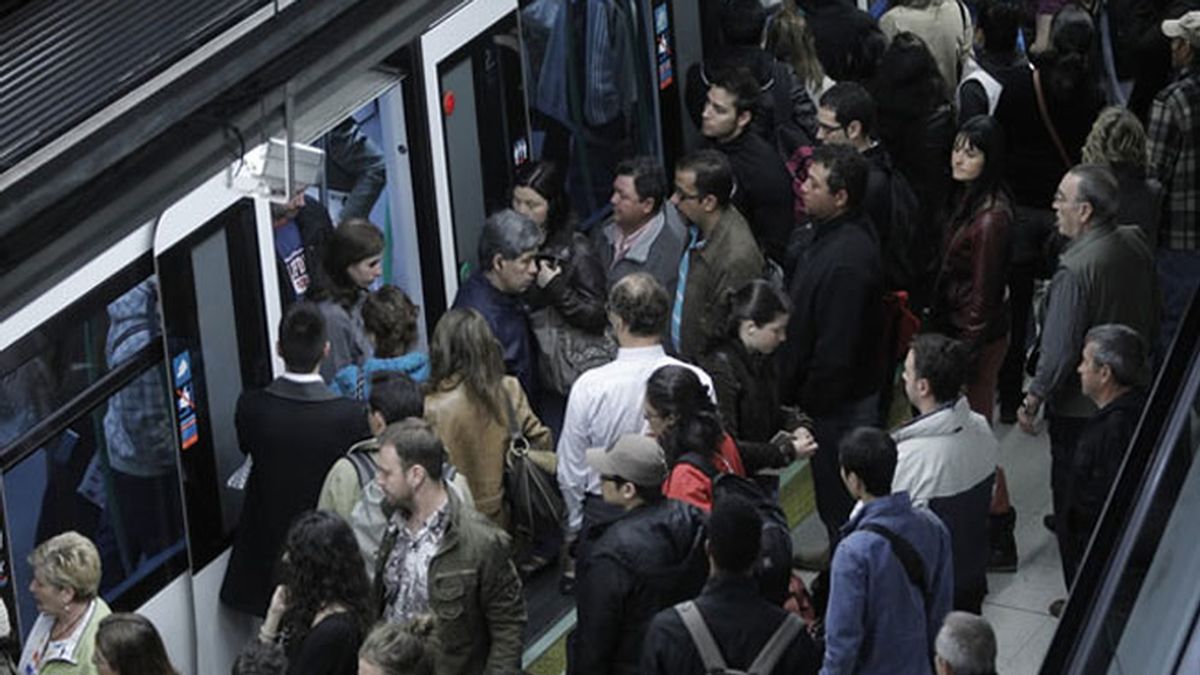 Metro en Madrid