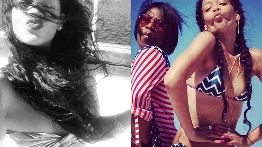 Rihanna se relaja en Cerdeña