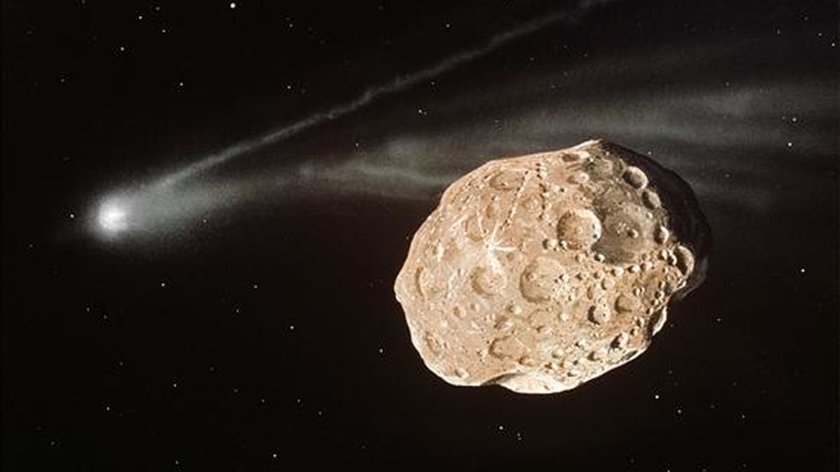 El asteroide impactó la atmósfera a unos 65.000 kilómetros por hora y a una altura de 15 a 20 kilómetros. EFE/Archivo El asteroide impactó la atmósfera a unos 65.000 kilómetros por hora y a una altura de 15 a 20 kilómetros. EFE/Archivo