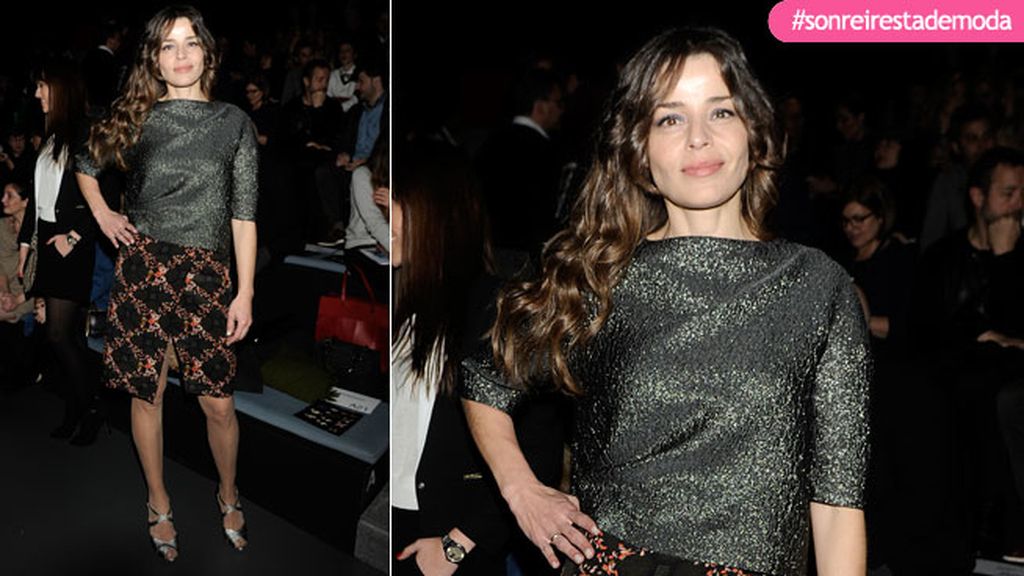 Inma del Moral en el desfile de Ailanto