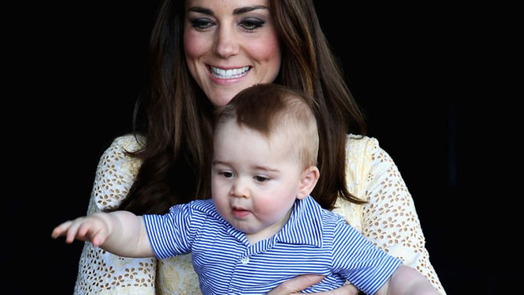 El príncipe George disfruta en el zoo de Sídney