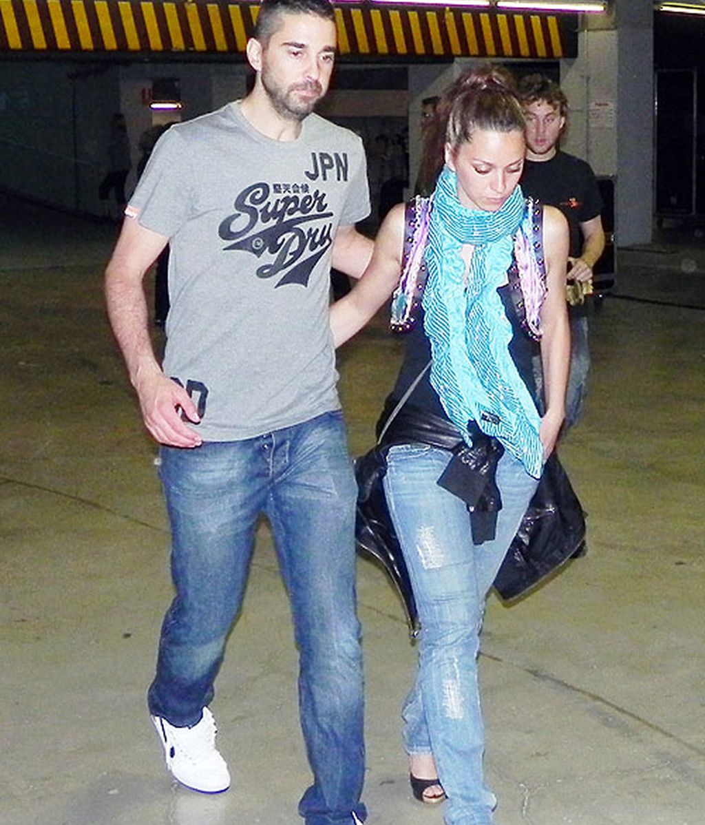 Los del Barça, ennoviados en el concierto de Shakira