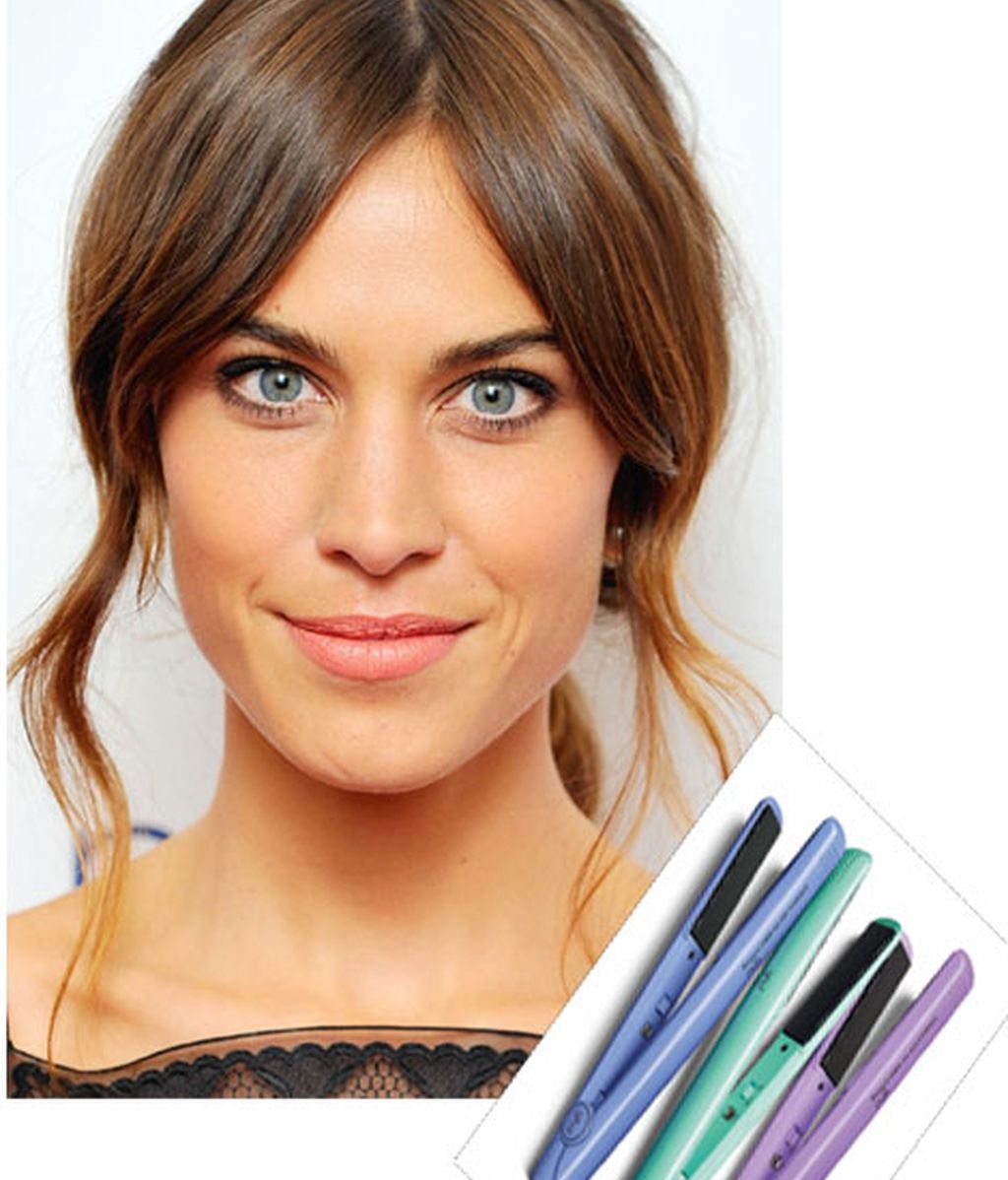 El martes: coleta baja. Alexa Chung
