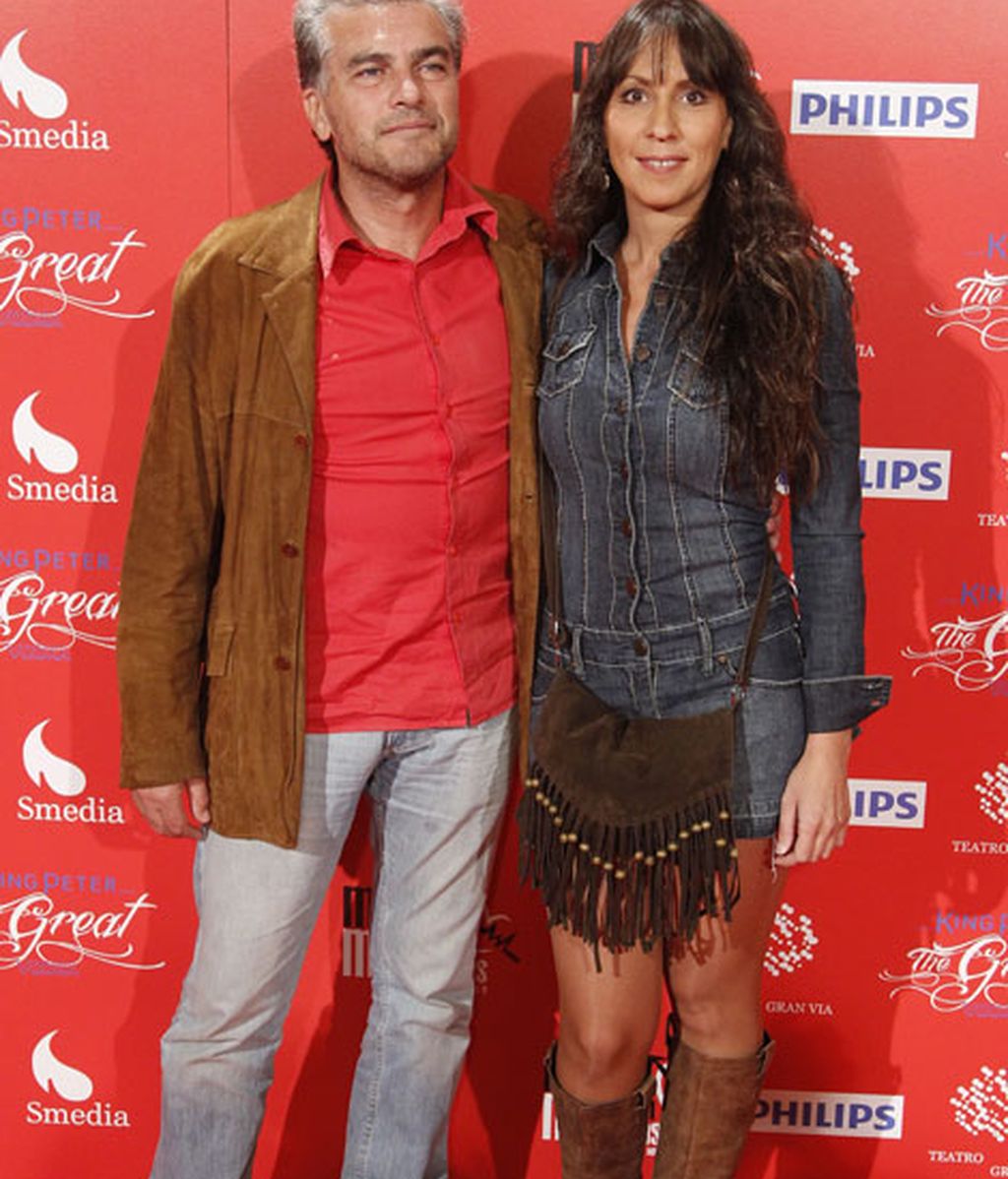 El actor Luis Fernando Alvés tampoco quiso faltar al estreno
