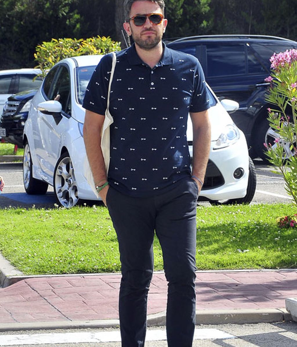 Maxim Huerta, compañero de Ana Rosa, acudió a mostrar su apoyo a la periodita