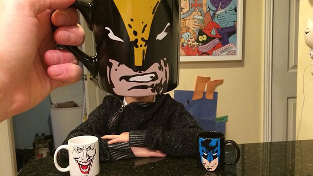Convierte a sus hijos en superhéroes con tazas de desayuno