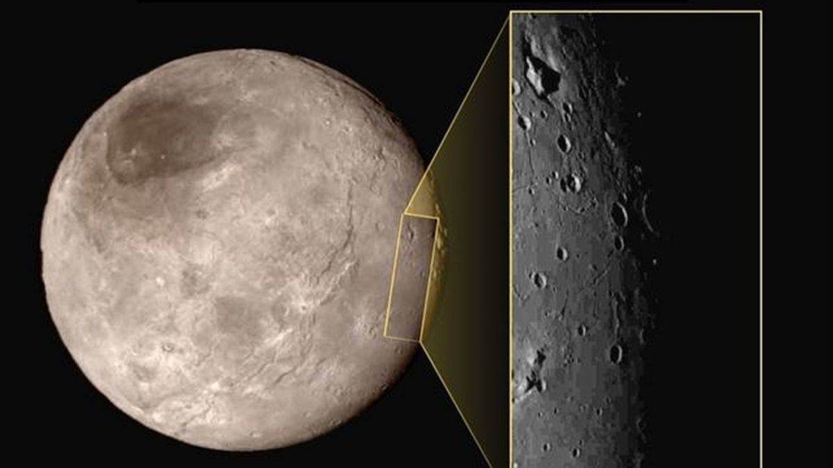 Una gran montaña en la luna Caronte deja atónitos a los científicos