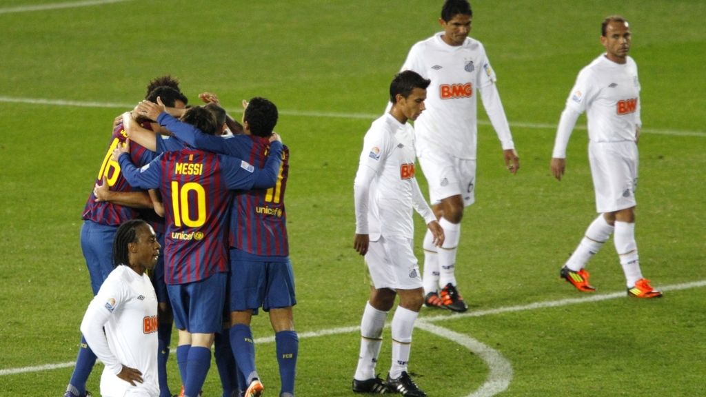 Final del Mundialito: Barcelona-Santos