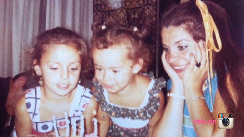 La 'foto remember' de Pati Conde en homenaje a su mamá y a su hermana, también madre