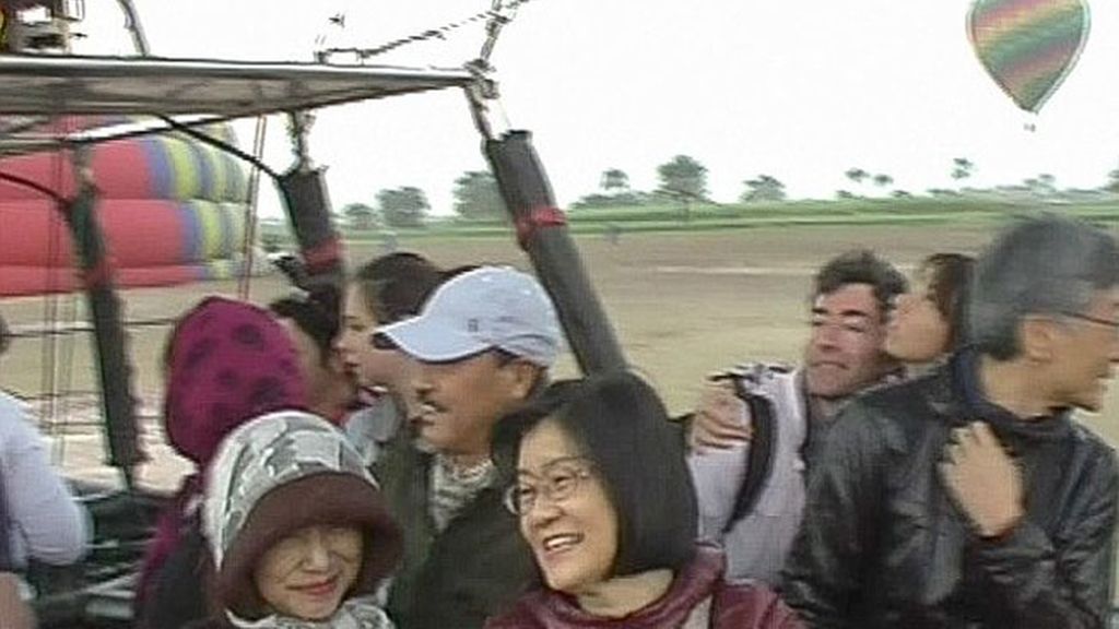 Las últimas imágenes de los turistas que murieron en el globo