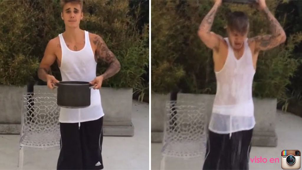 ¿Por qué se tiran un cubo de agua helada Cristiano, Cara, Swift, Timberlake y Bieber?