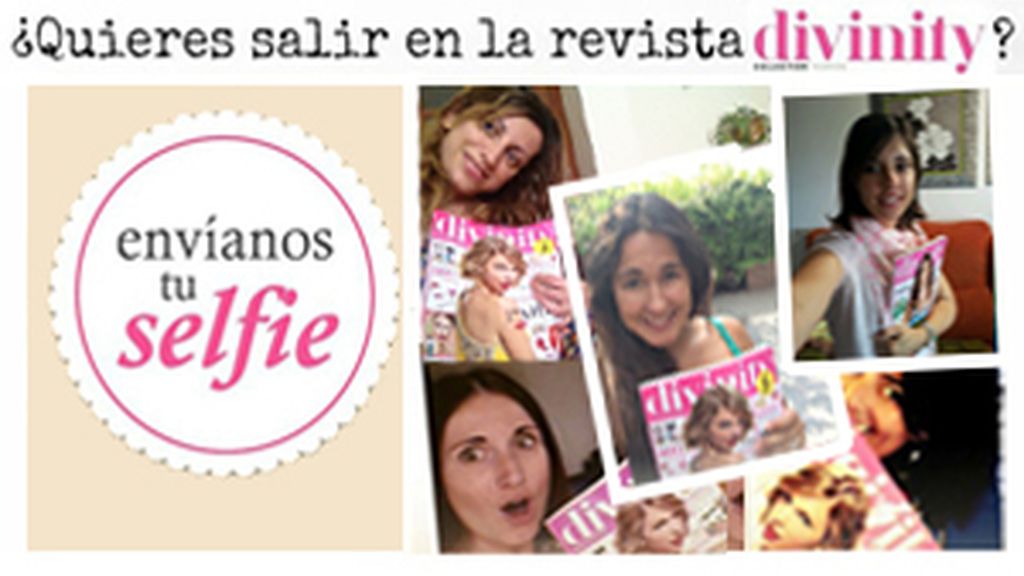 ¿Quieres salir en la Revista Divinity y conseguir un set de tratamiento Capilar Redken? ¡Envíanos tu 'selfie'!