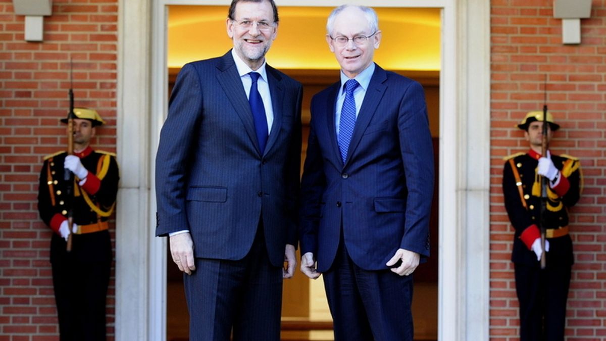 Rajoy y Van Rompuy