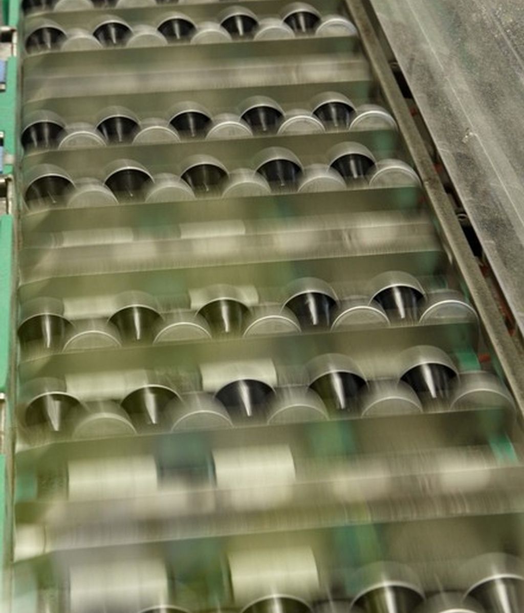 Un detalle del trabajo en la fábrica de Nespresso en Avenches (Suiza)