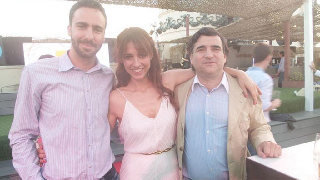 Alberto Sotillos y Cristina Brondo disfrutaron de la fiesta y de las espectaculares vistas de Madrid