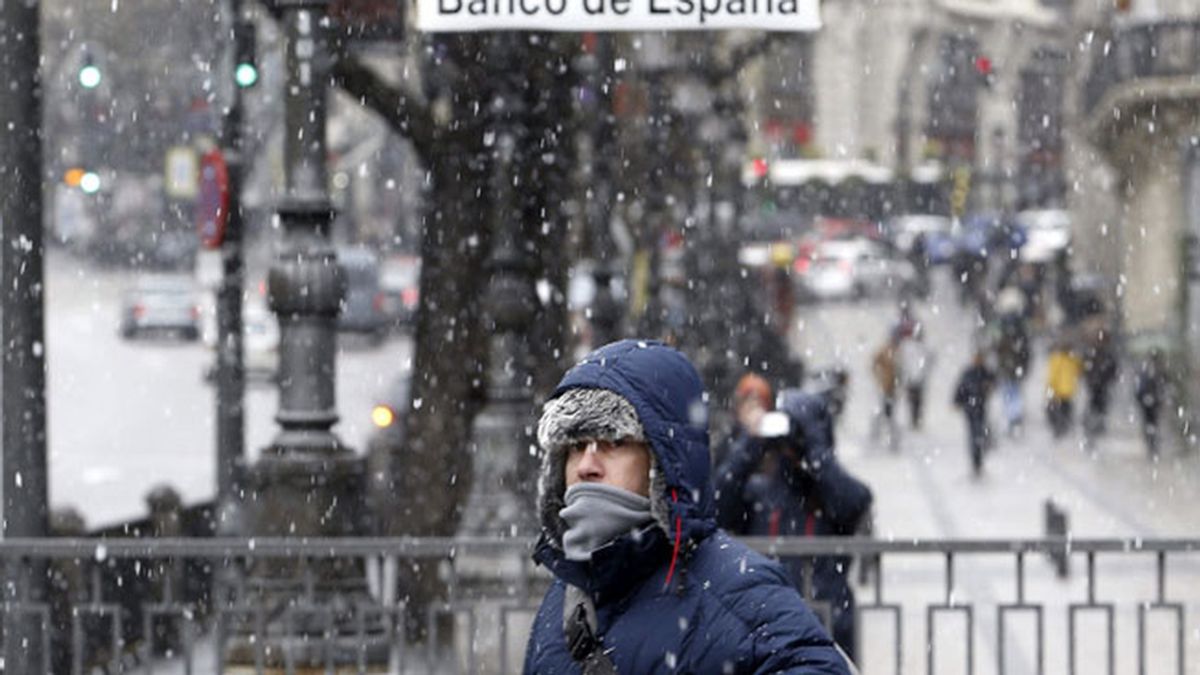 Vuelve a nevar en Madrid
