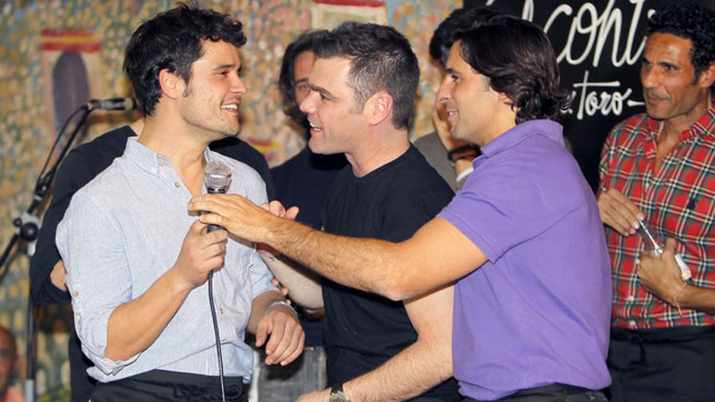 Fran Rivera, Fonsi Nieto y Miguel Abellán cogieron el micrófono