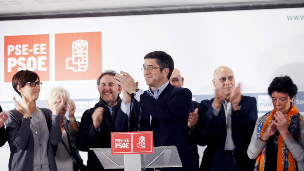 Patxi López comparece tras conocer los resultados