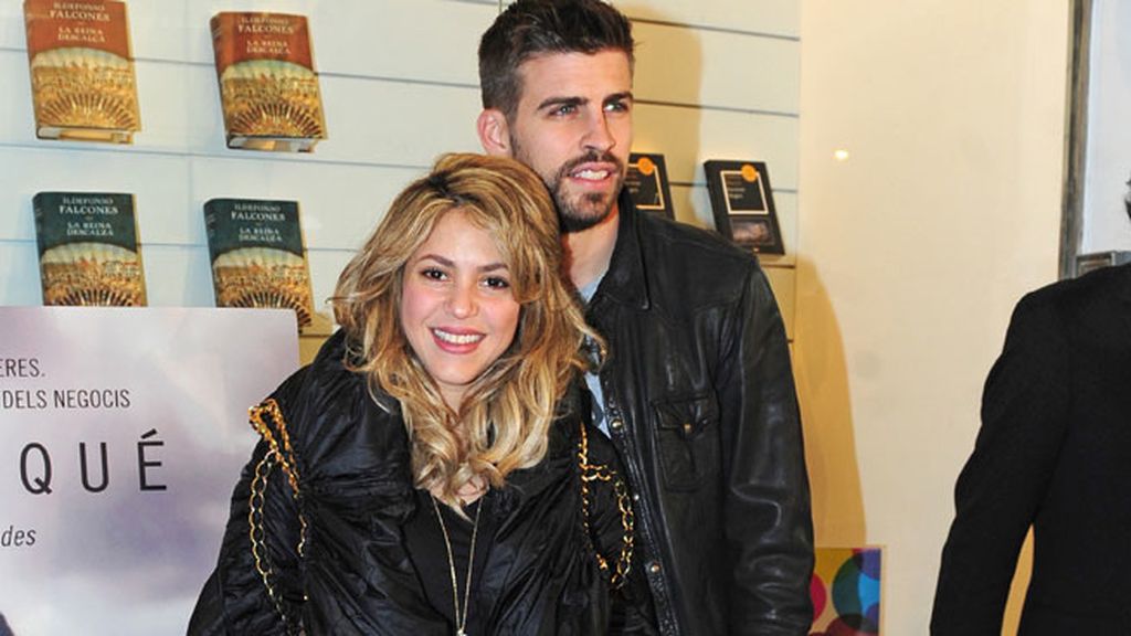 La pareja en la presentación del libro 'Fantasmes del passat'