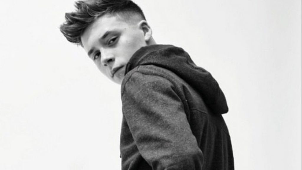 Brooklyn Beckham, siguiendo el rastro de sus padres