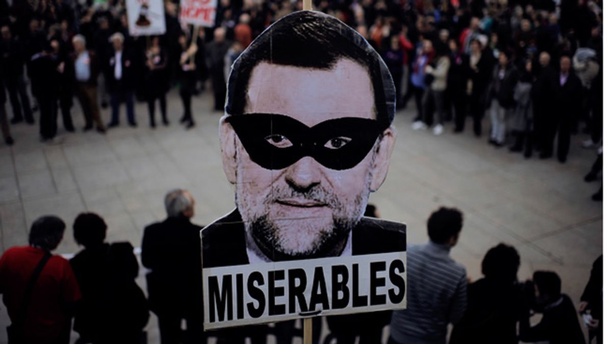 Retrato satírico de Mariano Rajoy