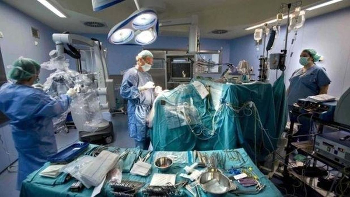 Operación de trasplante de riñón
