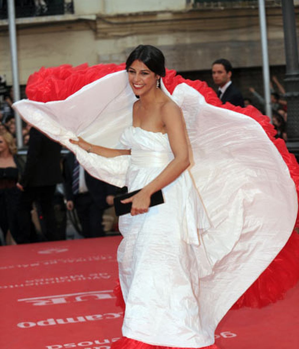 Lluvia de famosos en la clausura del Festival de Málaga