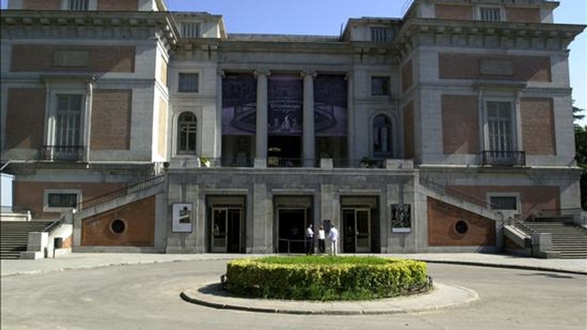 Fachada norte, tambien llamada Puerta de Goya, del Museo del Prado. EFE/Archivo