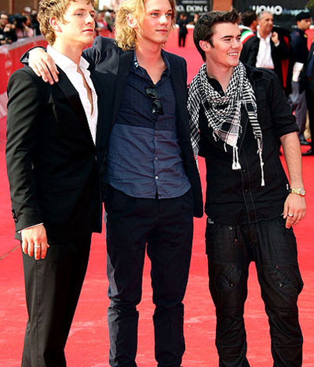 Actores de "Luna Nueva", en el Festival de CIne de Roma