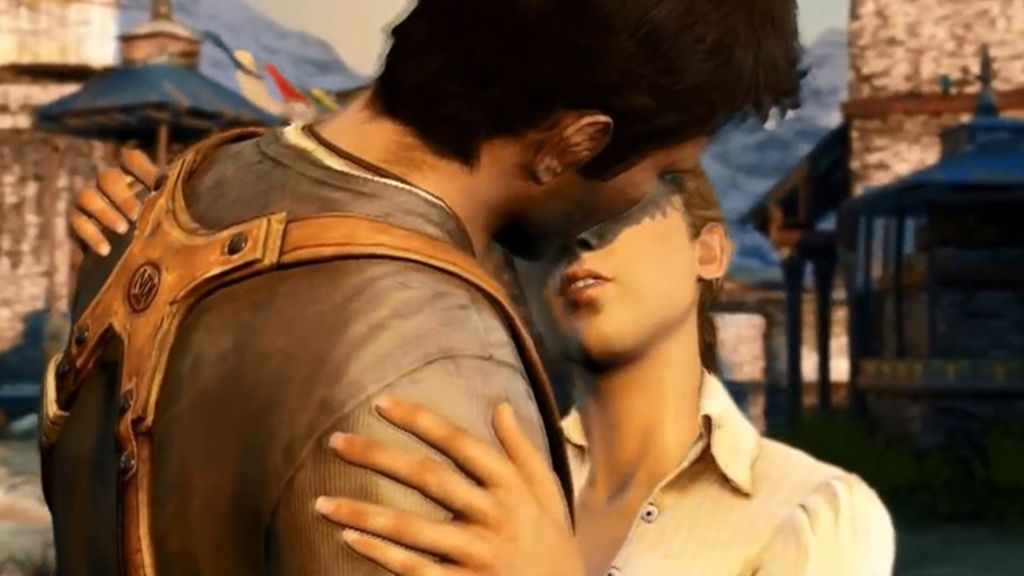 Nathan Drake y Elena Fisher (Uncharted 2)