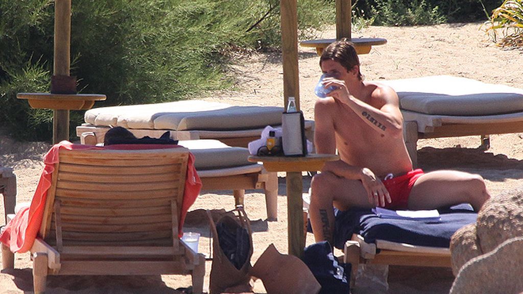 Torres y Olalla se relajan en Cerdeña