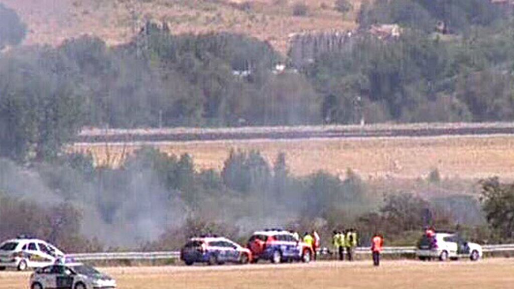 Grave accidente en Barajas