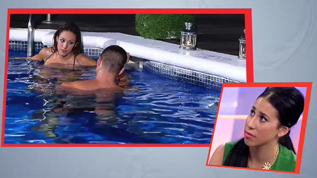 Ángel no puede parar de besar a Steisy