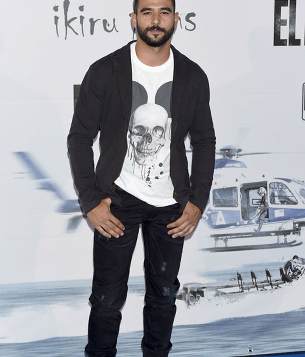 Antonio Velázquez llevó un look informal