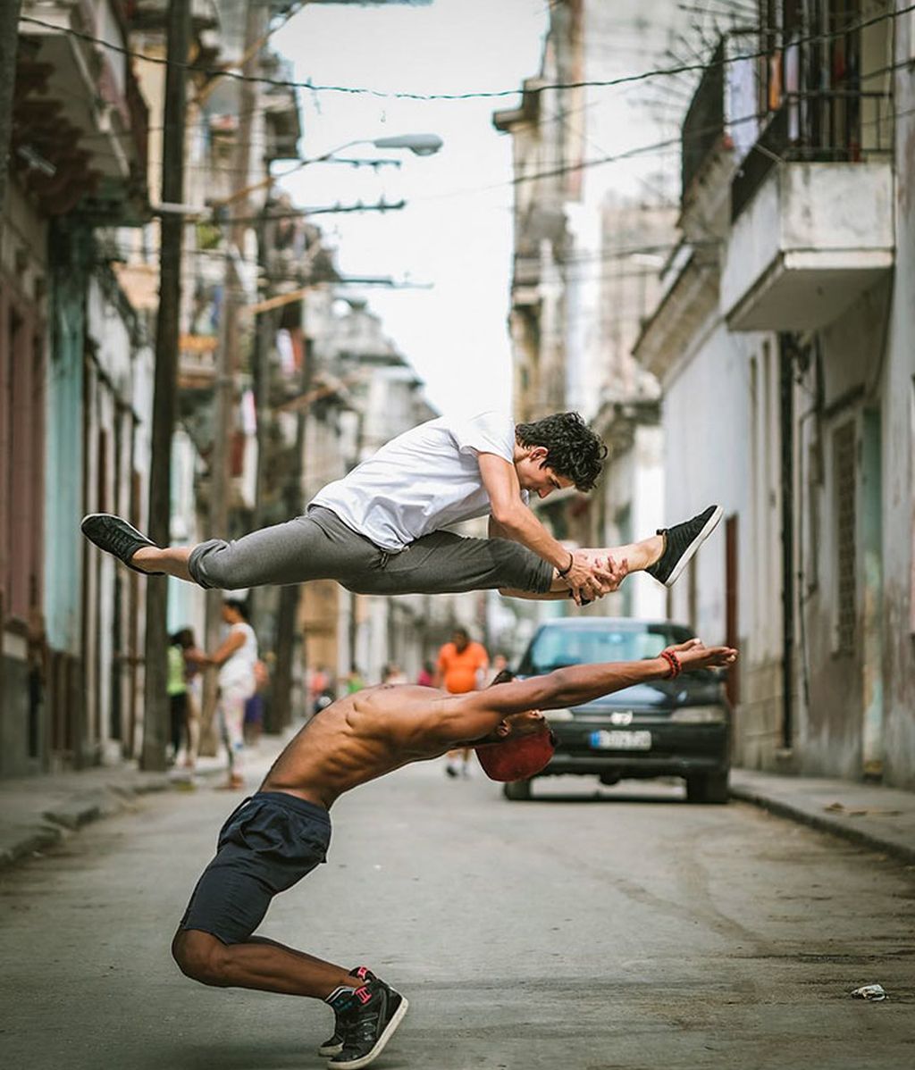 Consiguió ir a La Habana con una beca