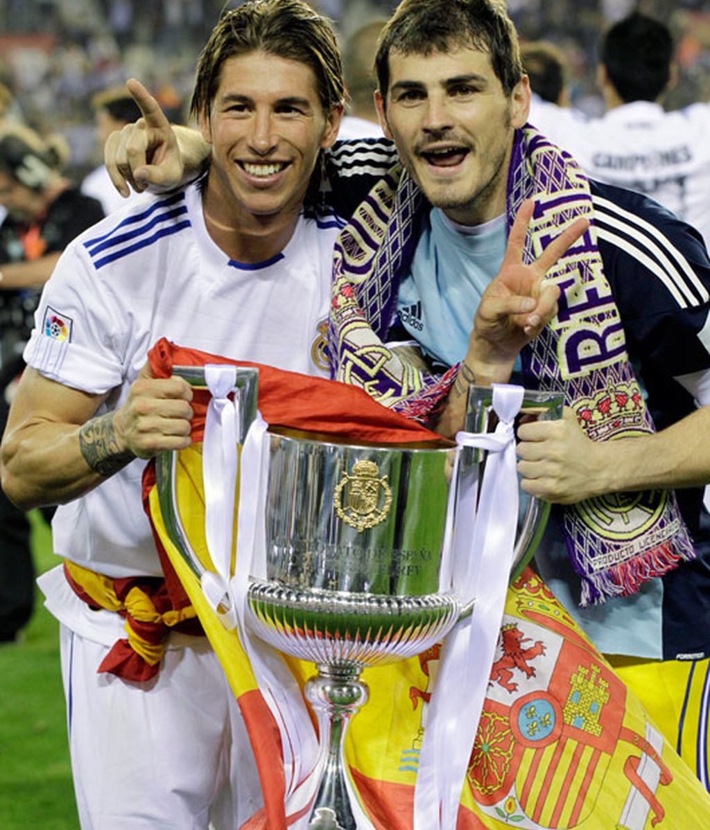 2011: Su último logro, campeón de la Copa del Rey con el Real Madrid