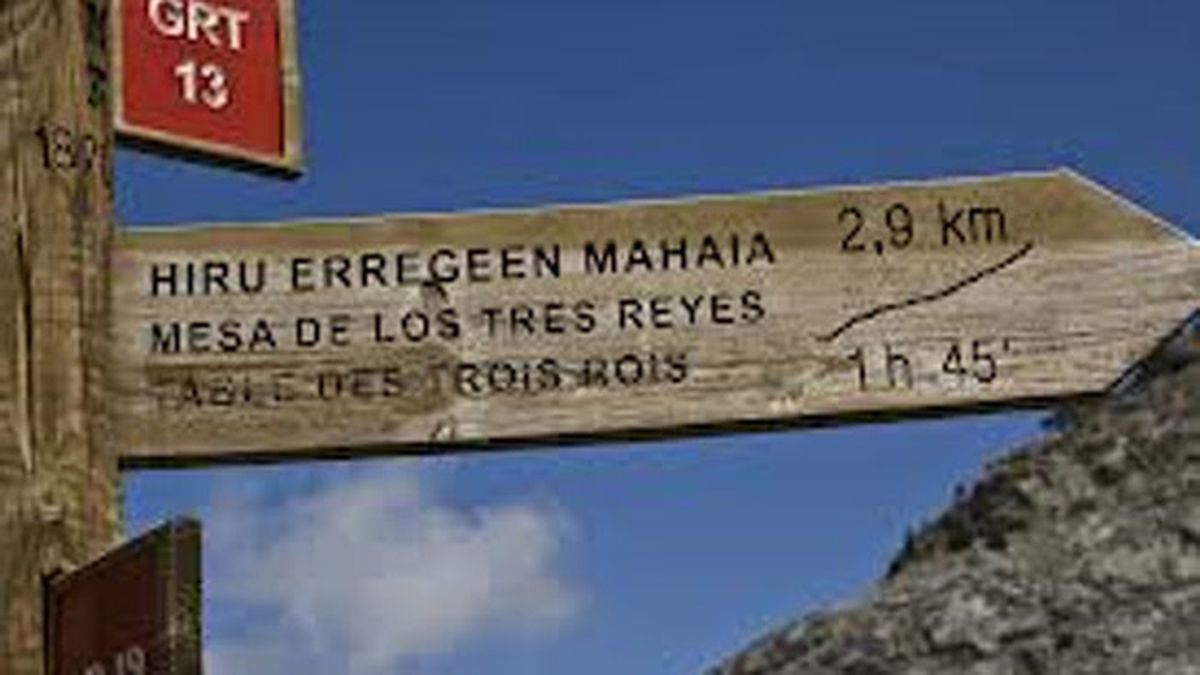 Desaparecen tres montañeros vizcaínos en el Pirineo navarro