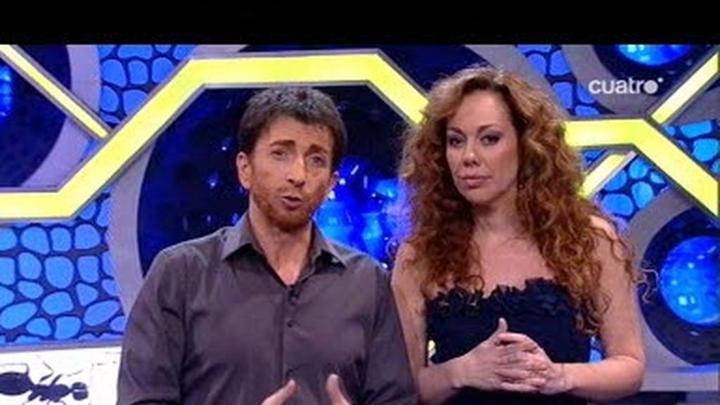 Raquel Martos y Pablo Motos hablan sobre Alan Pierce