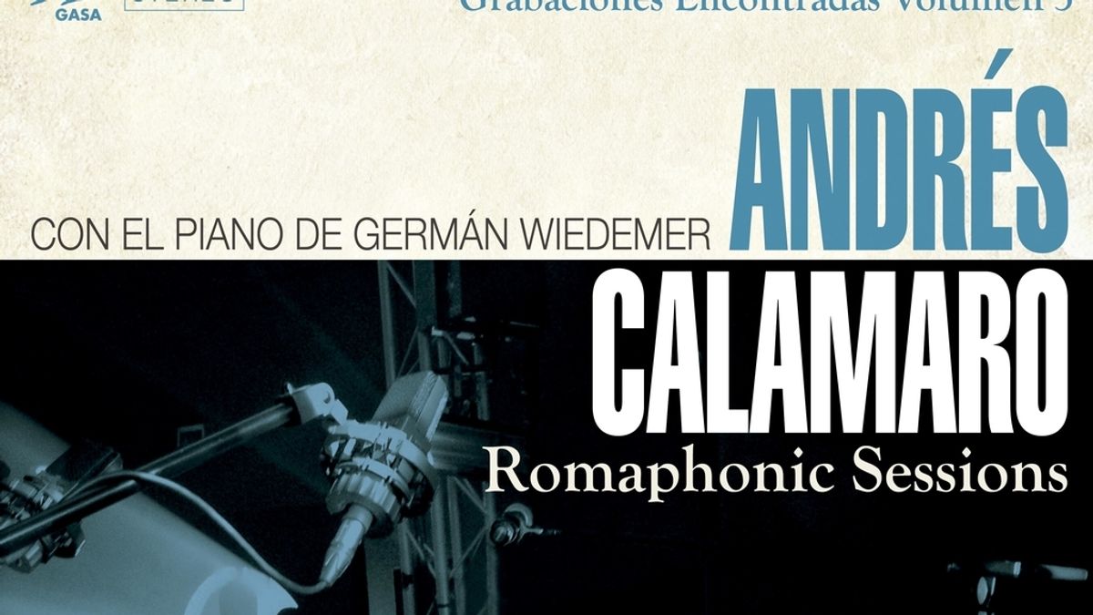 'The Romaphonic Sessions' es el nuevo álbum que presenta Andrés Calamaro