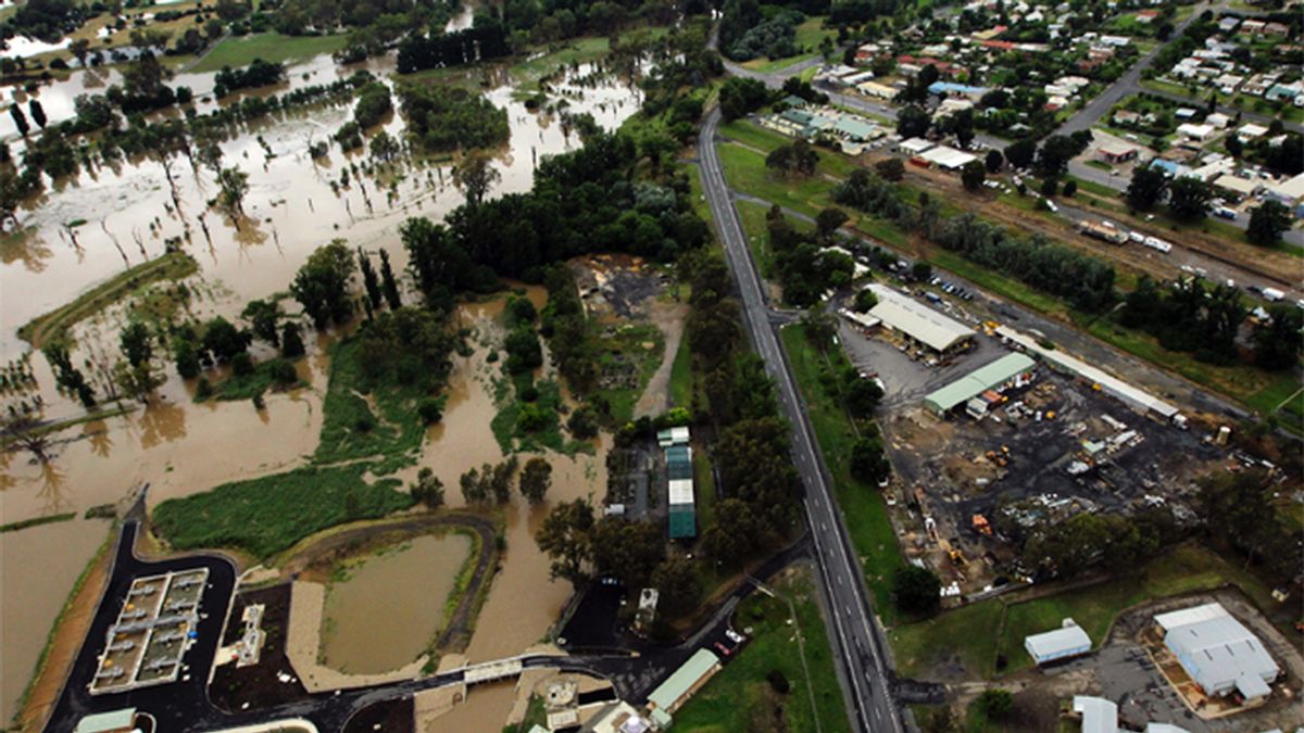 Australia sufre las peores inundaciones en 50 años