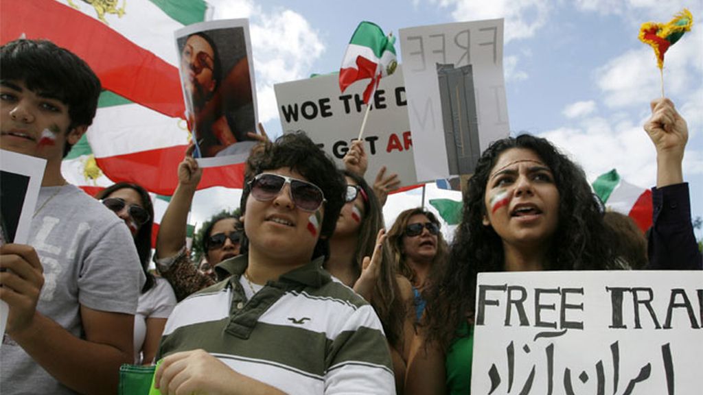 Iran manifestación
