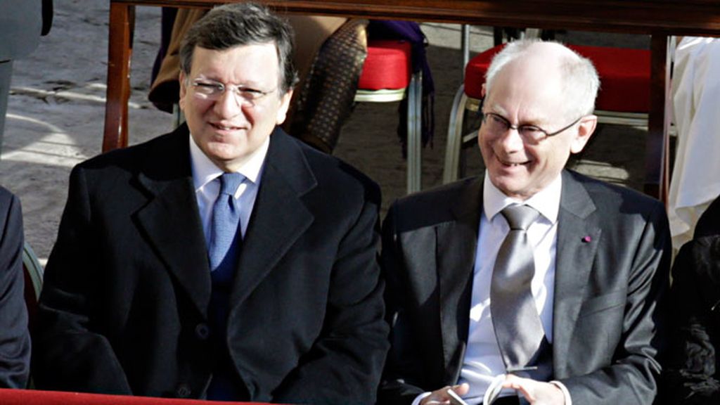 José Manuel Durão Barroso y Herman Van Rompuy