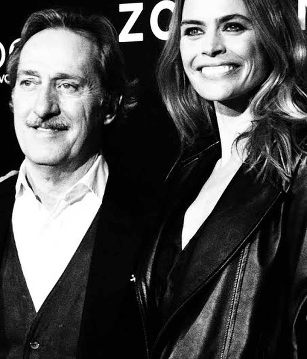 Roberto Torretta con su amiga, la top Verónica Blume